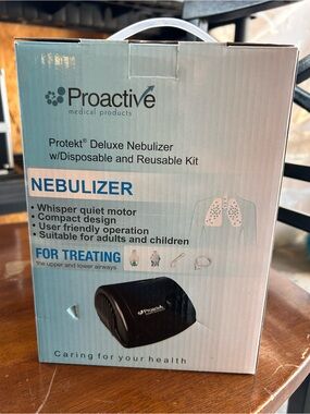 Proactiv Protekt Deluxe Nebulizer Box - White and Light Blue
